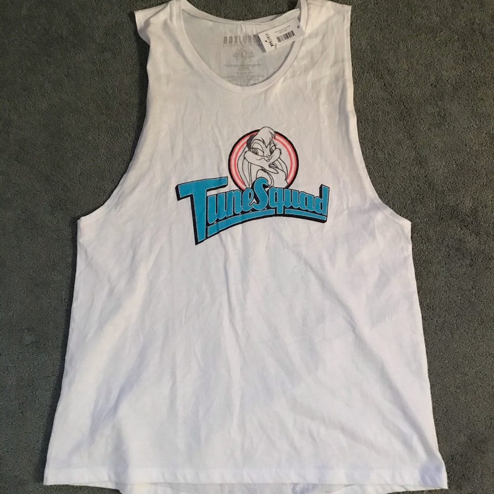 BOX LUNCH TUNE SQUAD TANK TOP BRAND NEW
